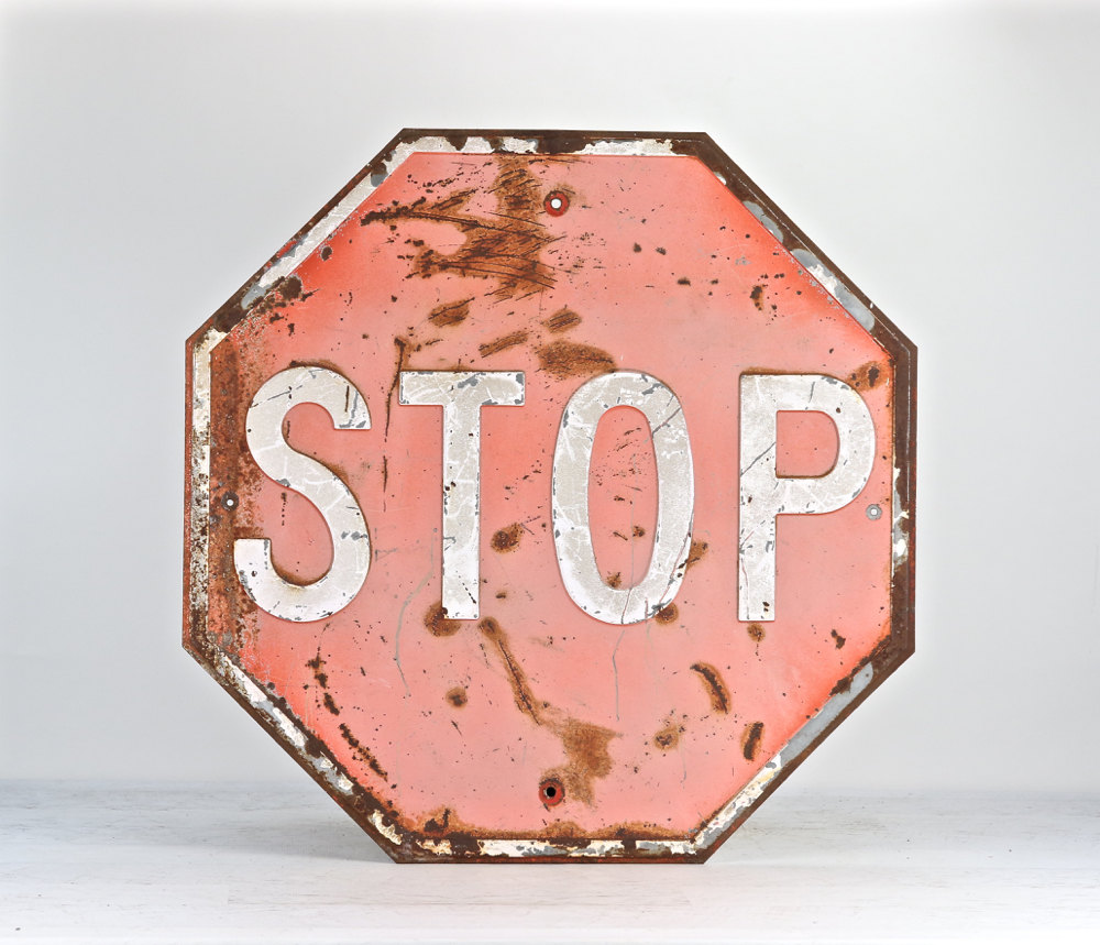human factors in history old stop sign