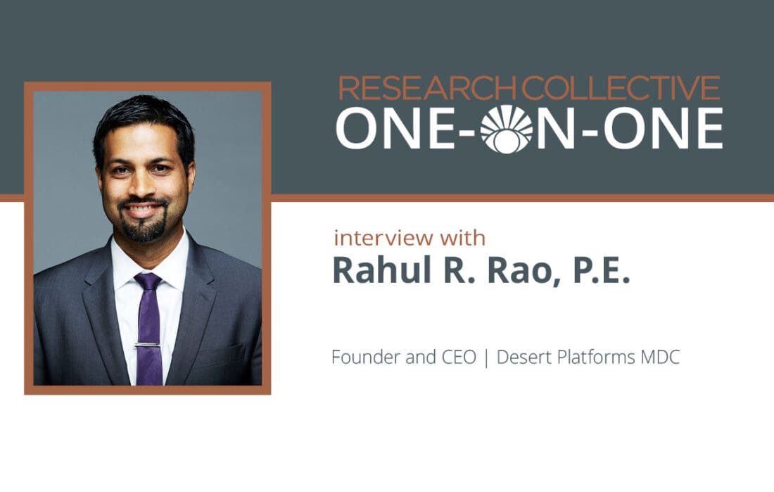 1-on-1 Interview: Rahul Rao, P.E., Medical Device Consultant - Research ...